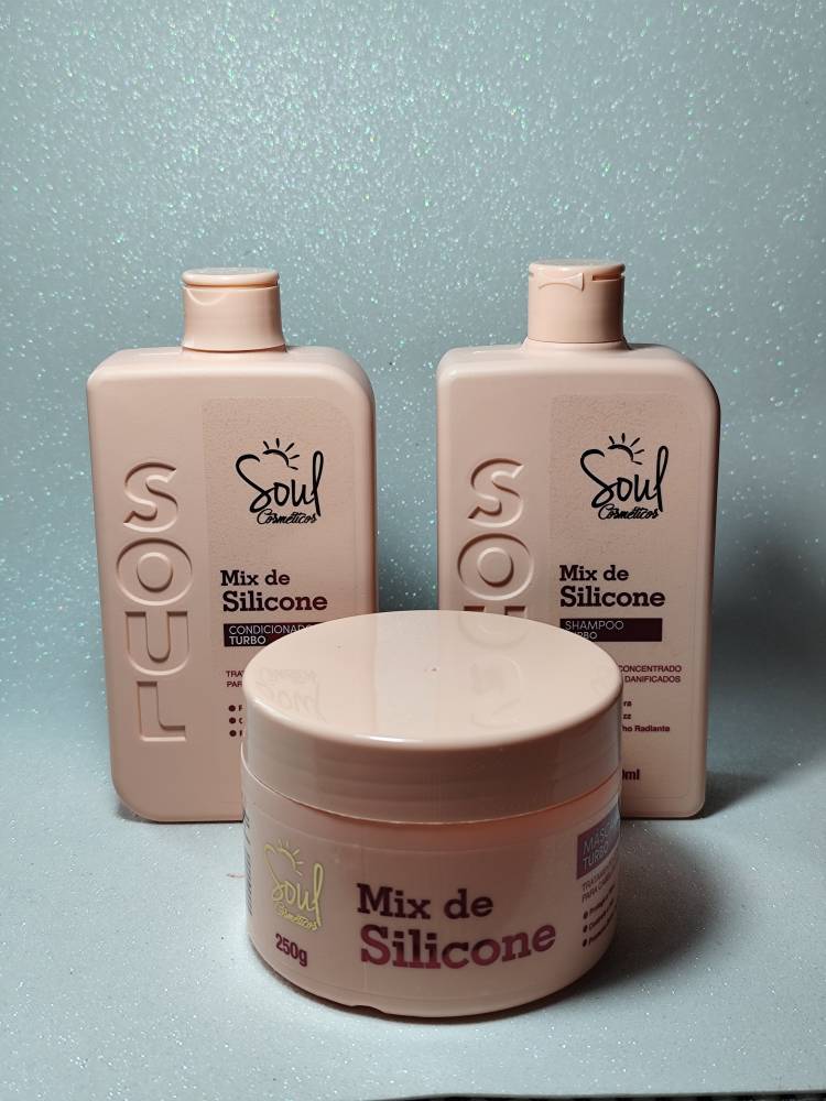 Shampoo, condicionador e máscara