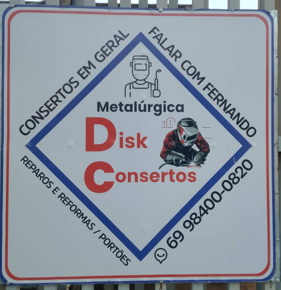 Logo METALÚRGICA DISK CONSERTOS