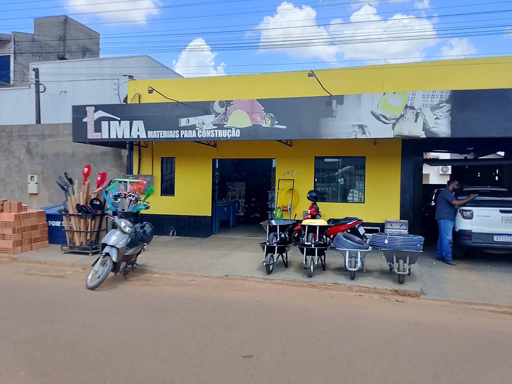 Logo LIMA MATERIAIS PARA CONSTRUÇÃO