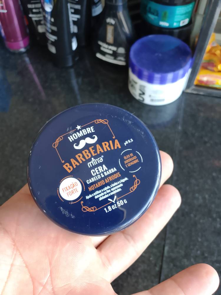 CERA CABELO E BARBA