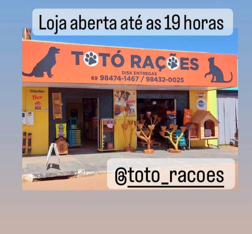 Banner TOTÓ RAÇÕES