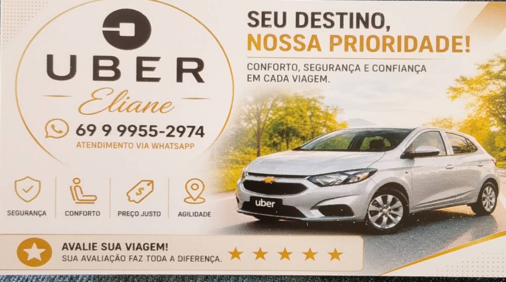 Banner UBER  ELIANE
