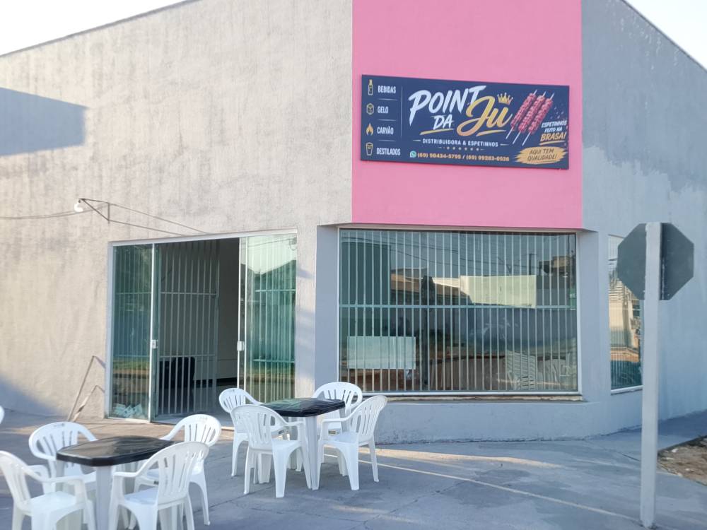 Banner POINT DA JU - DISTRIBUIDORA E ESPETINHOS