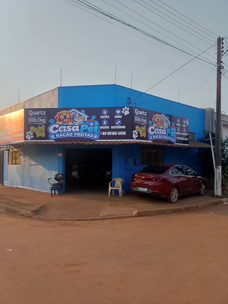 Banner Casa Pet Raçoes Freitas