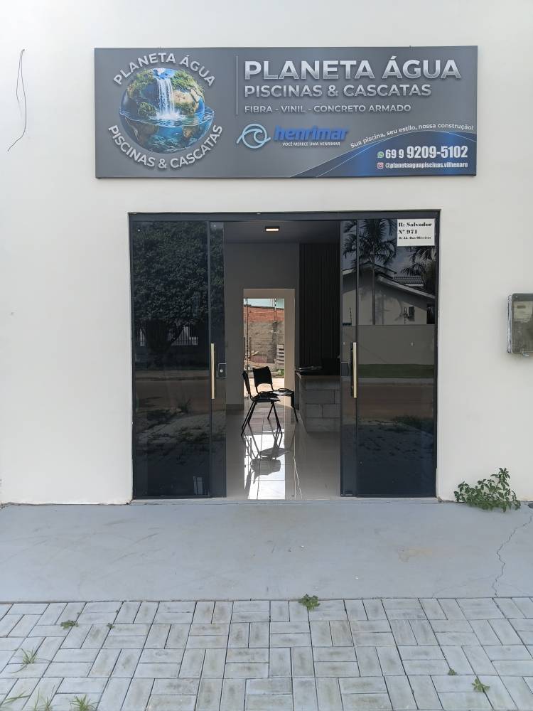 Banner PLANETA ÁGUA PISCINAS E CASCATAS