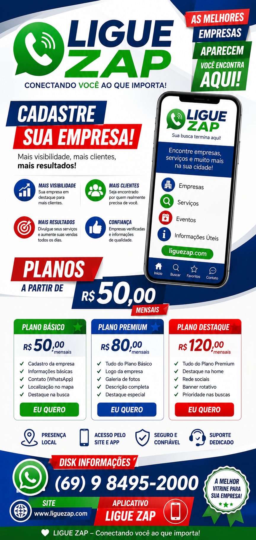Galeria LIGUE ZAP DISK INFORMACOES